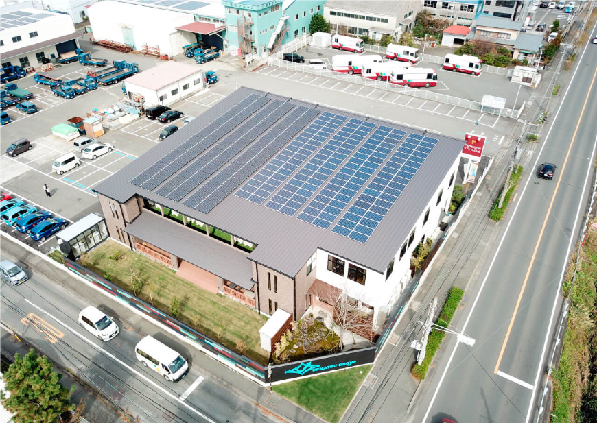 植松グループの強みを活かした建物